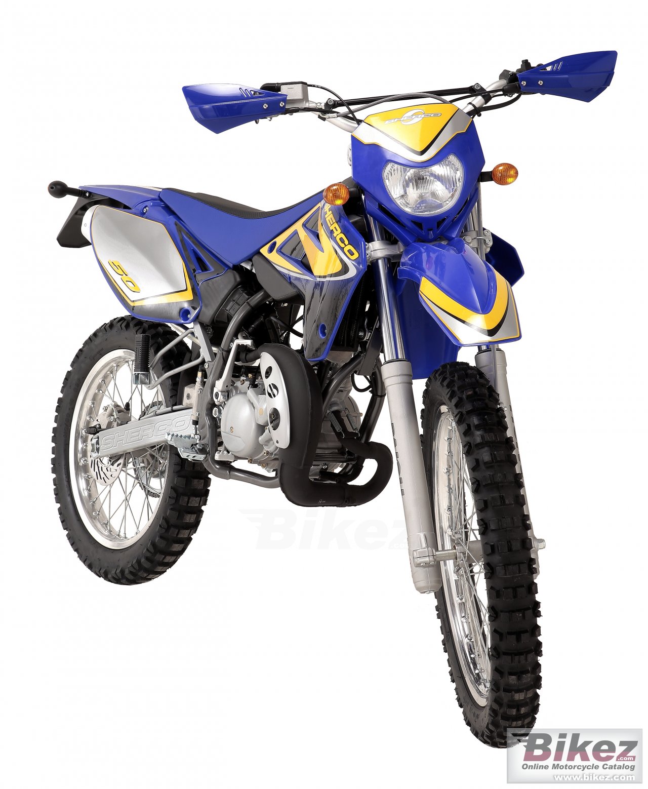 Big Sherco 50cc enduro picture and wallpaper from Bikez.com
